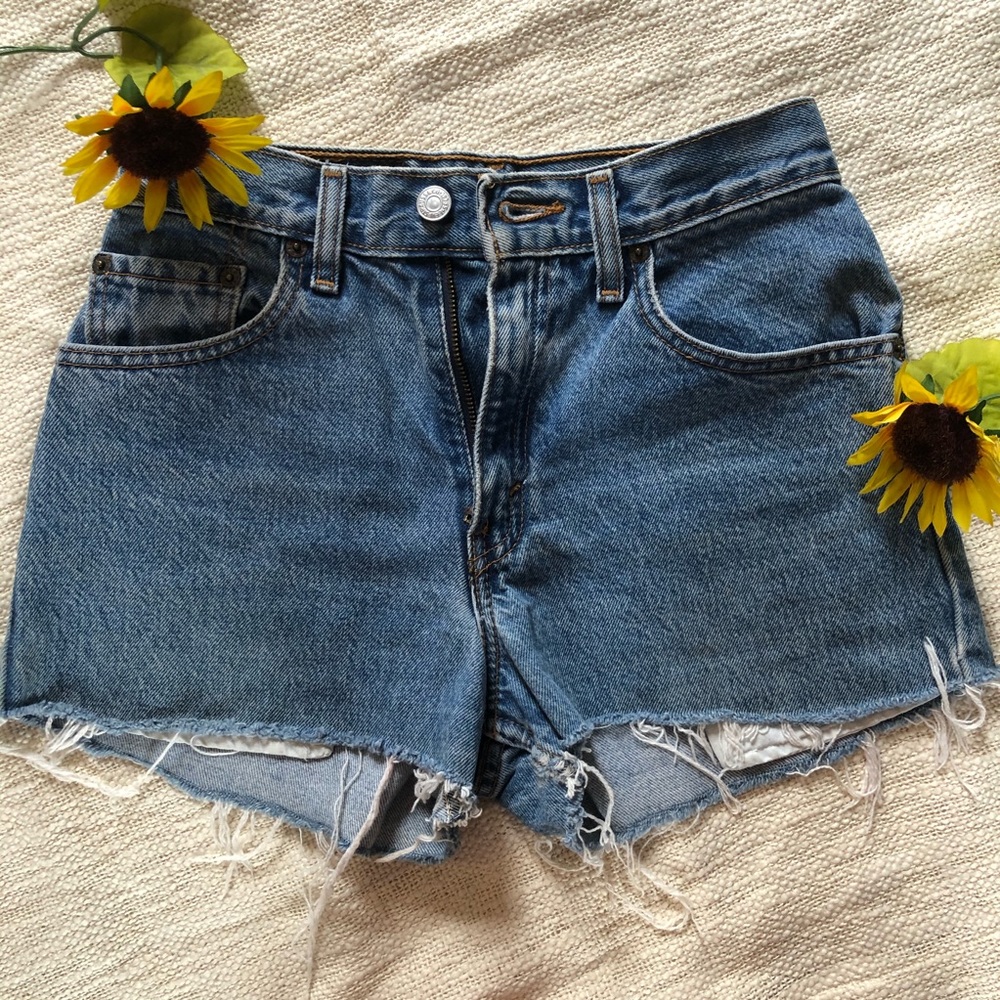 Vintage Levi Shorts Handmade - Picture 4 of 6